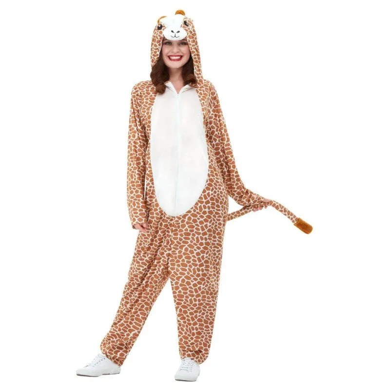 Giraffe Adult Costume - Brown