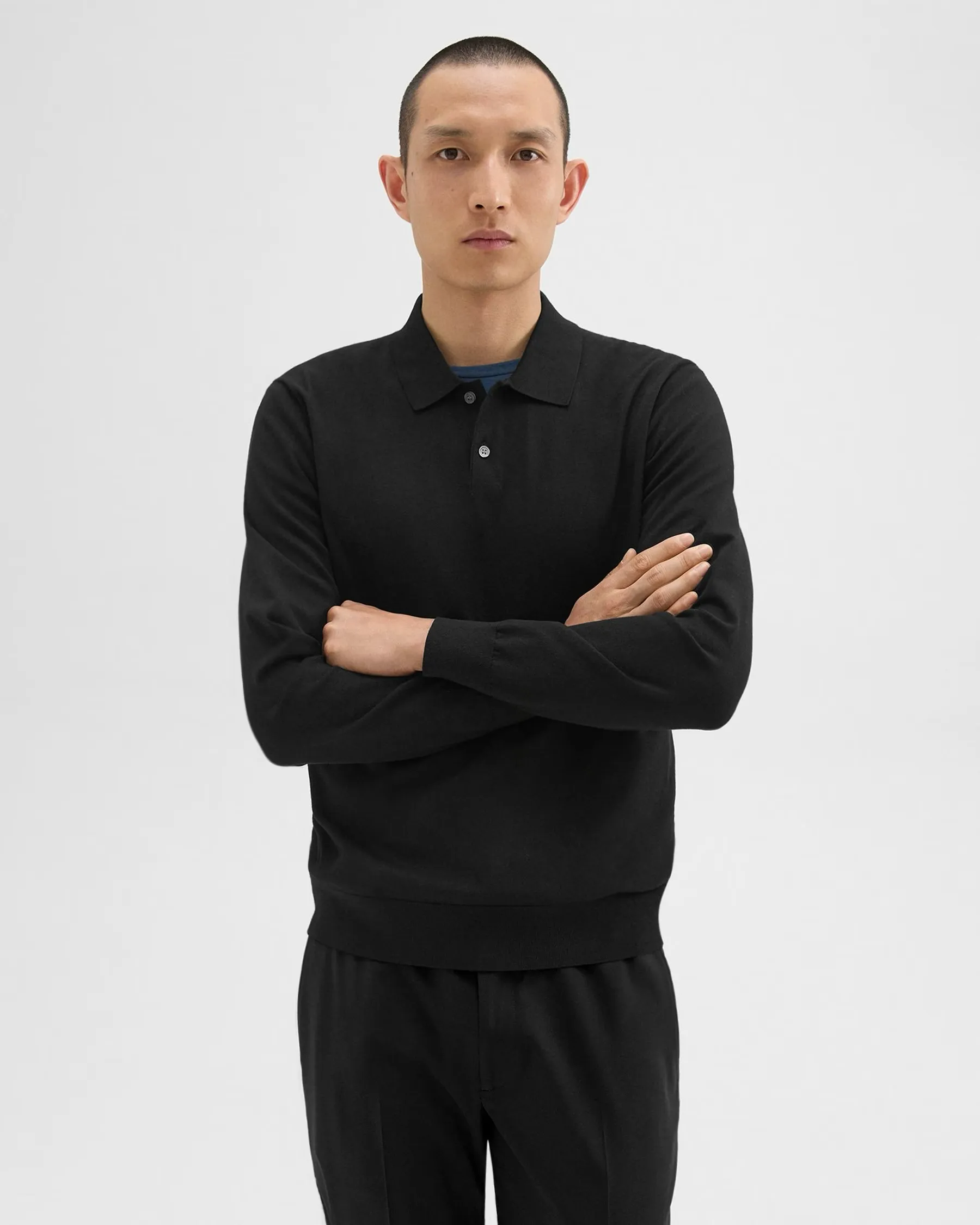 Goris Light Bilen Sweater Polo Black