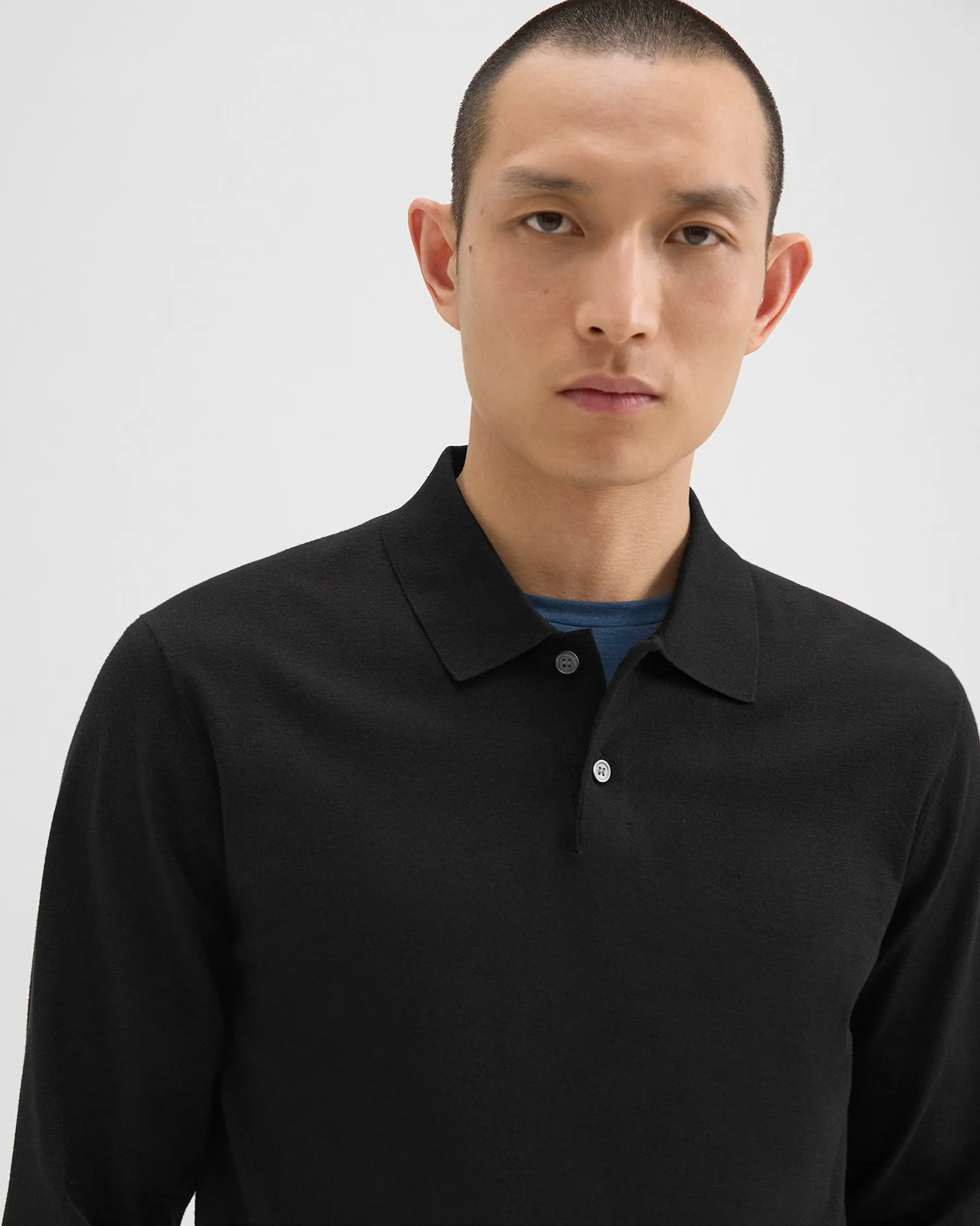 Goris Light Bilen Sweater Polo Black