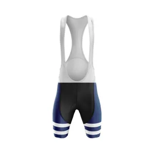 Half Stripes Bib & Shorts (BLUE)