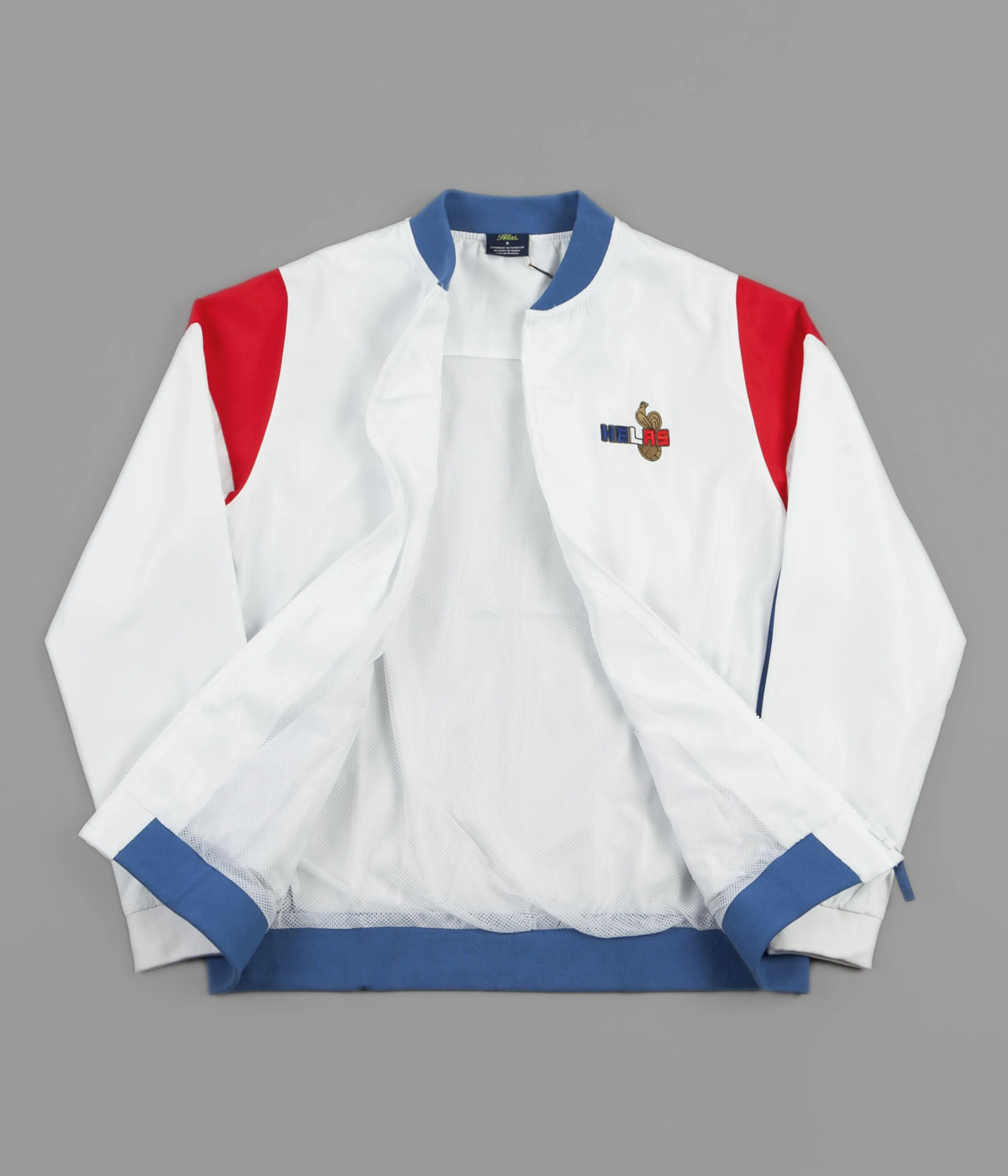 Helas Supporter Tracksuit Jacket - White