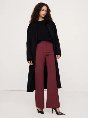 High-Rise Wide-Leg Flare Pant