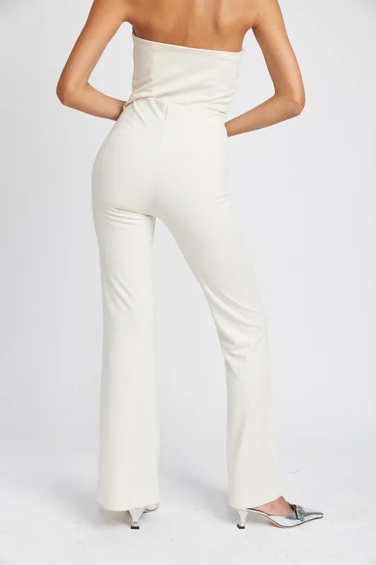 HIGH WAIST FLARED PANTS