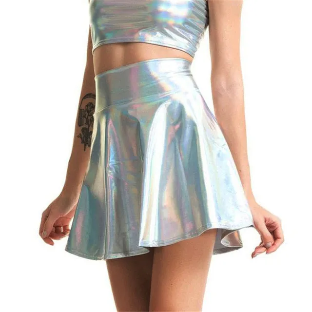 Holographic Princess Skirt