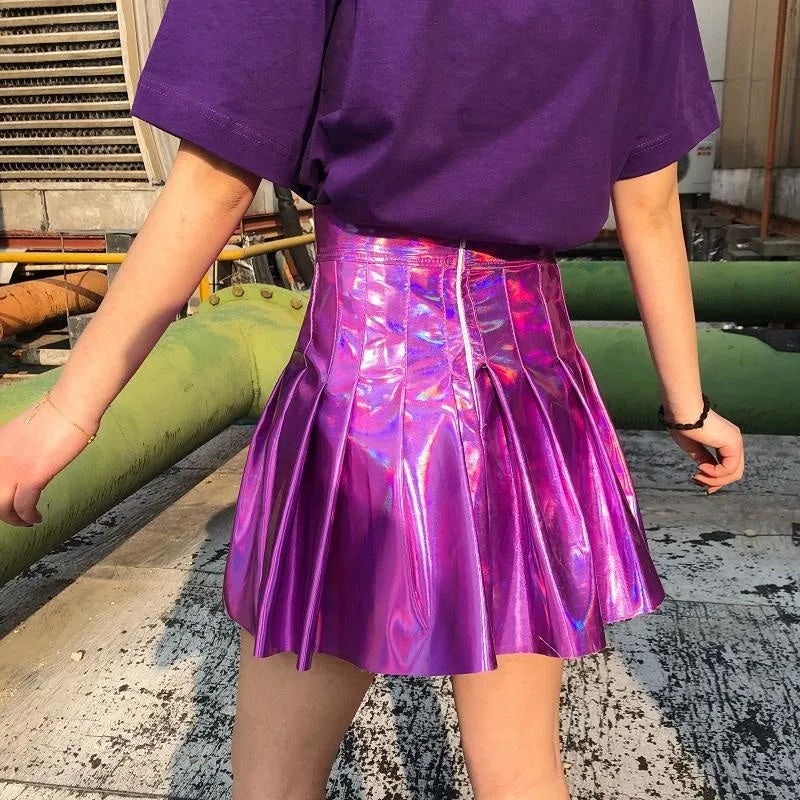 Holographic Princess Skirt