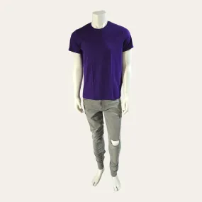 Hugo Boss Basic Tee (Purple with Purple Logo)