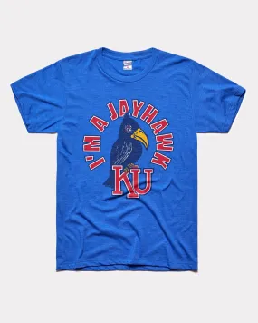 I'm A Kansas Jayhawk Royal Blue T-Shirt