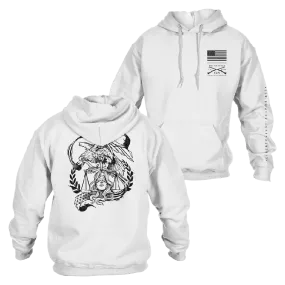 Liberty & Justice Hoodie - White