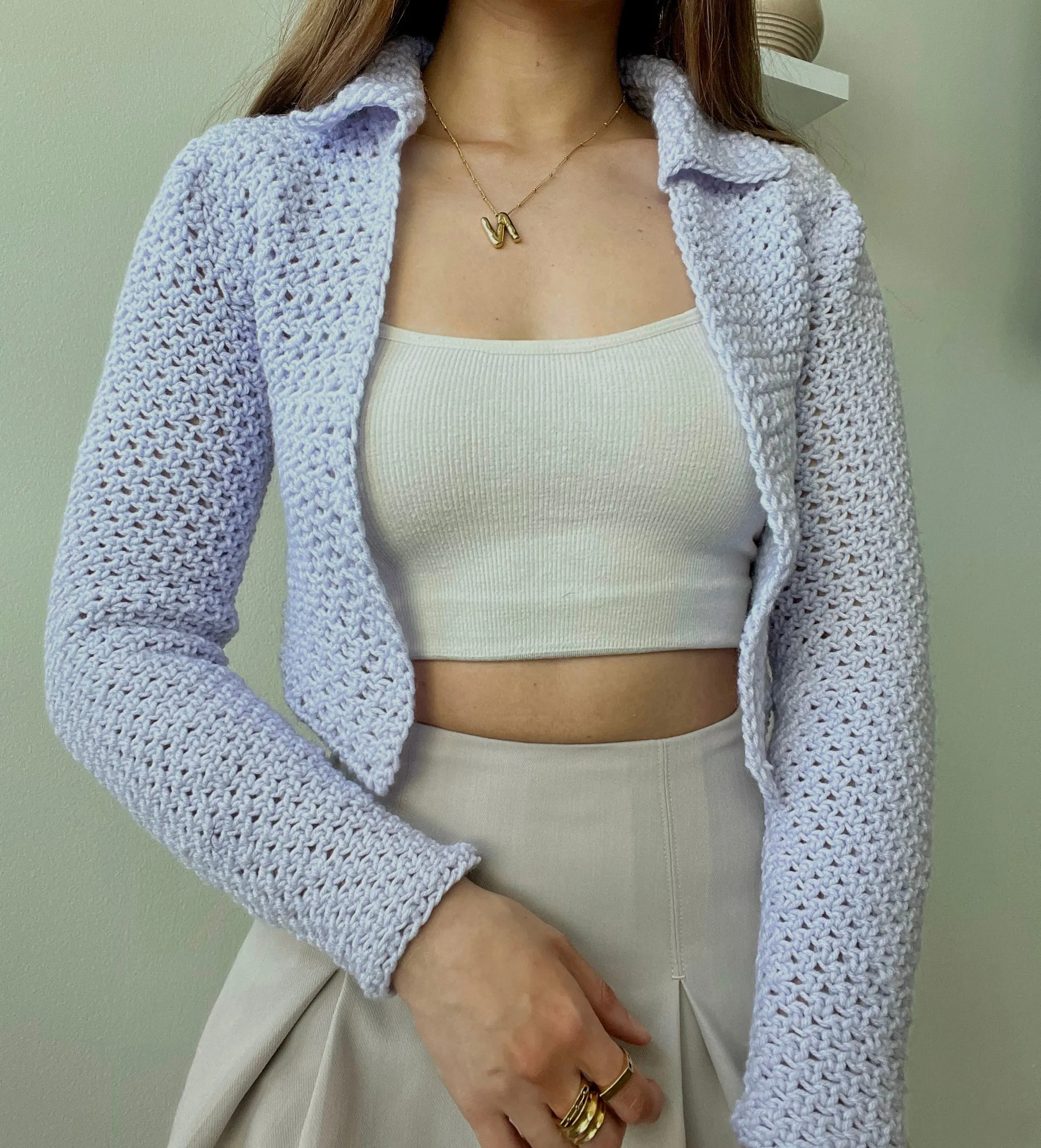 Lyon Cardigan Crochet Pattern