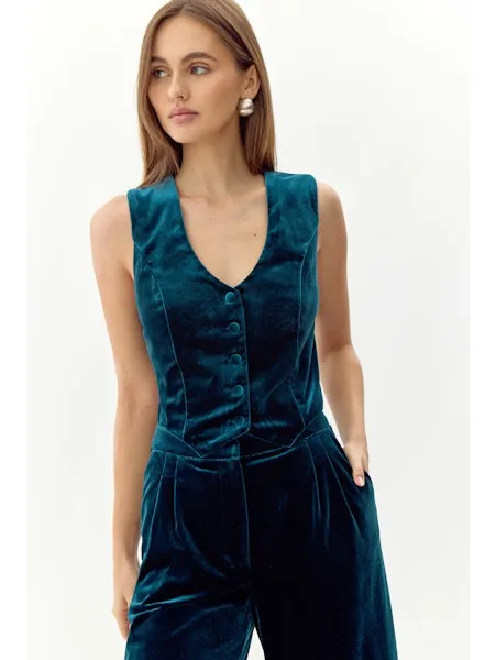 Marina Velvet Jumpsuit