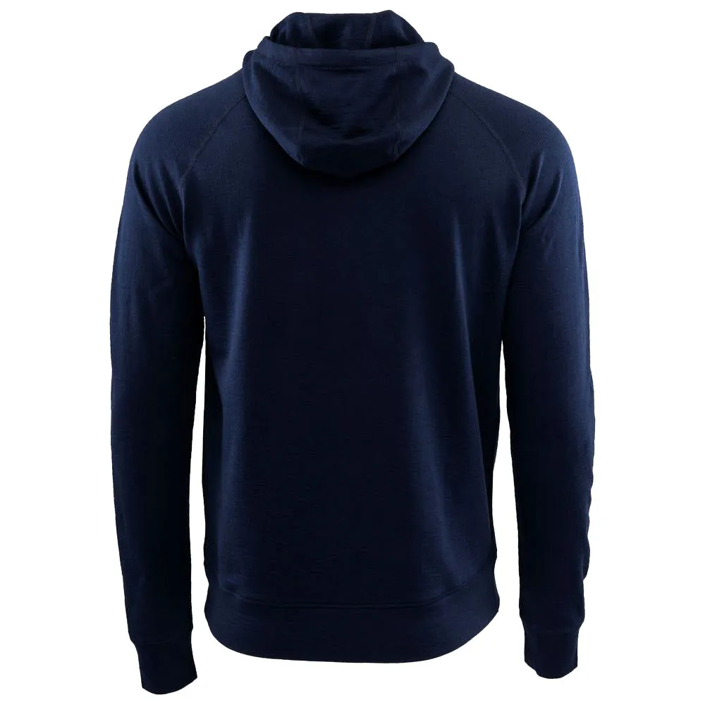 Mens Merino 260 Lounge Hoodie (Navy/Smoke)