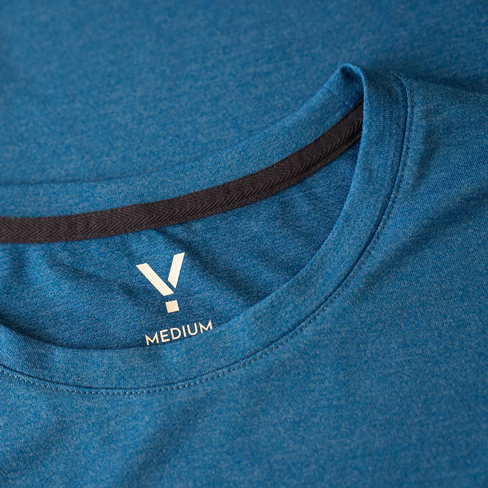 Mens Volta Tech Tee (Marine)