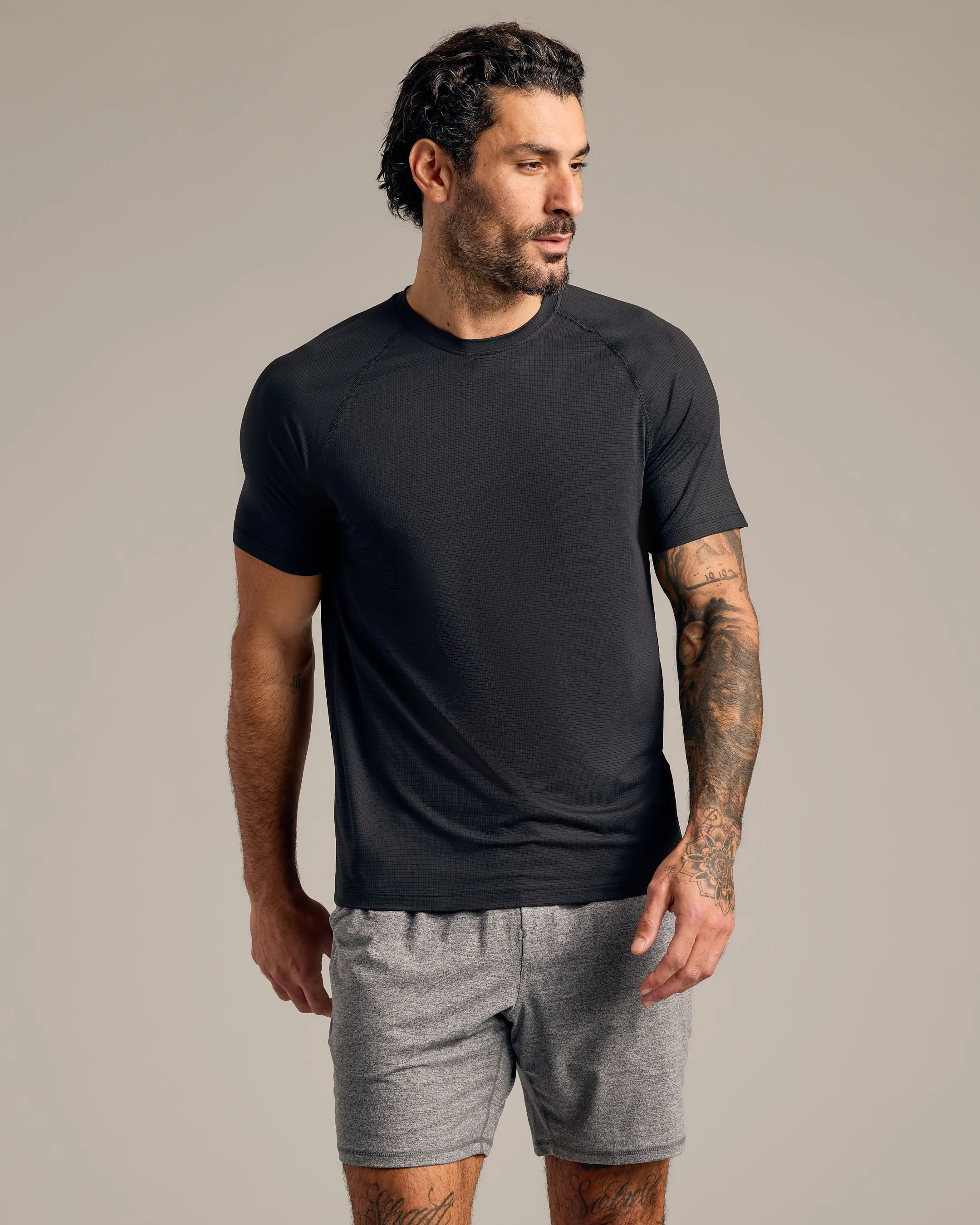 Midnight Active Mesh Crew 3-Pack