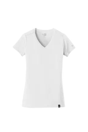 New Era Ladies Heritage Blend V-Neck Tee