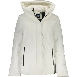 North Sails White Polyester Women Jacket