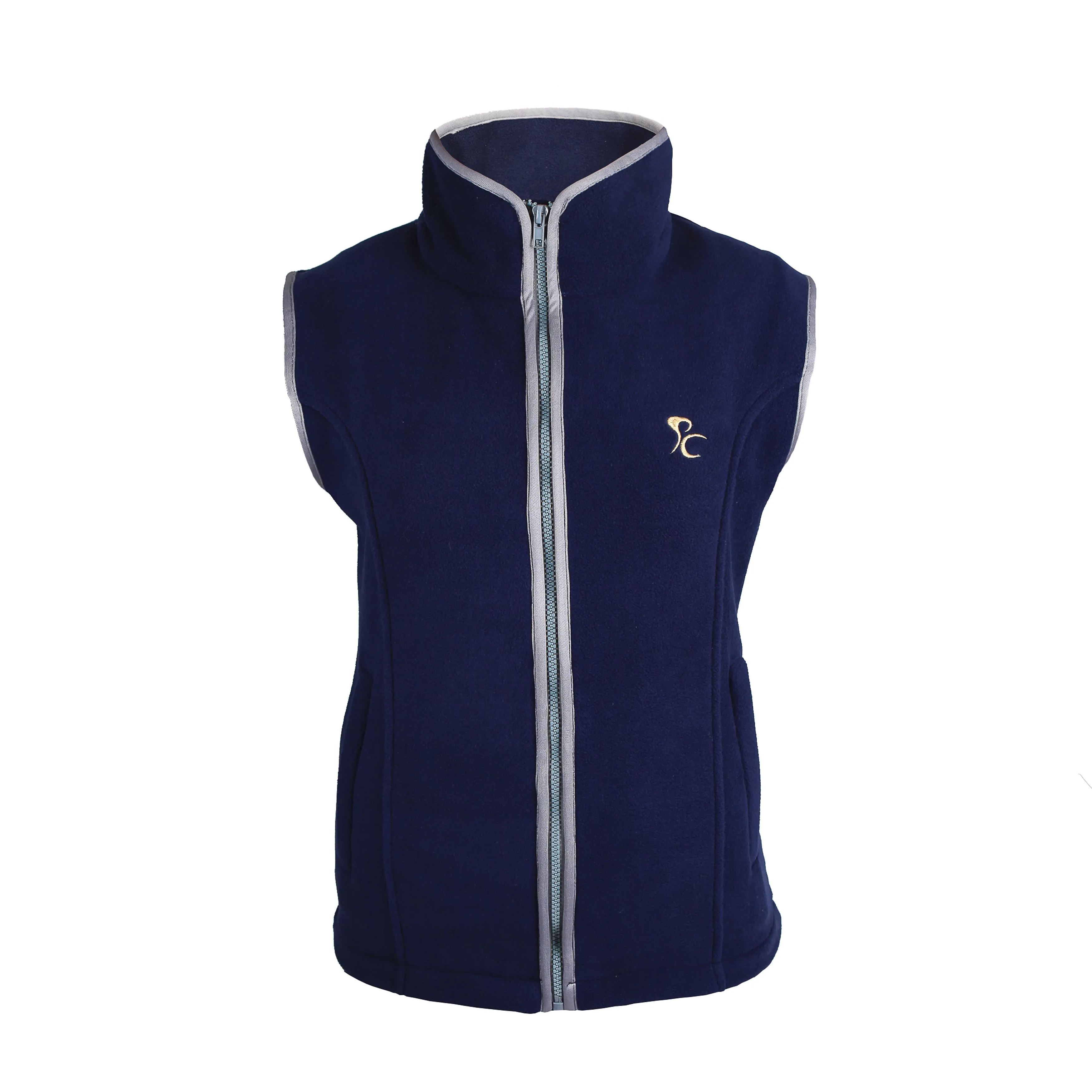 Paddock Fleece Waistcoat - Navy -  Childrens