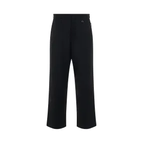 Piccinni Wool Pants in Black