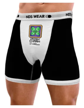 Pixel Irish Charm Item Mens Boxer Brief Underwear