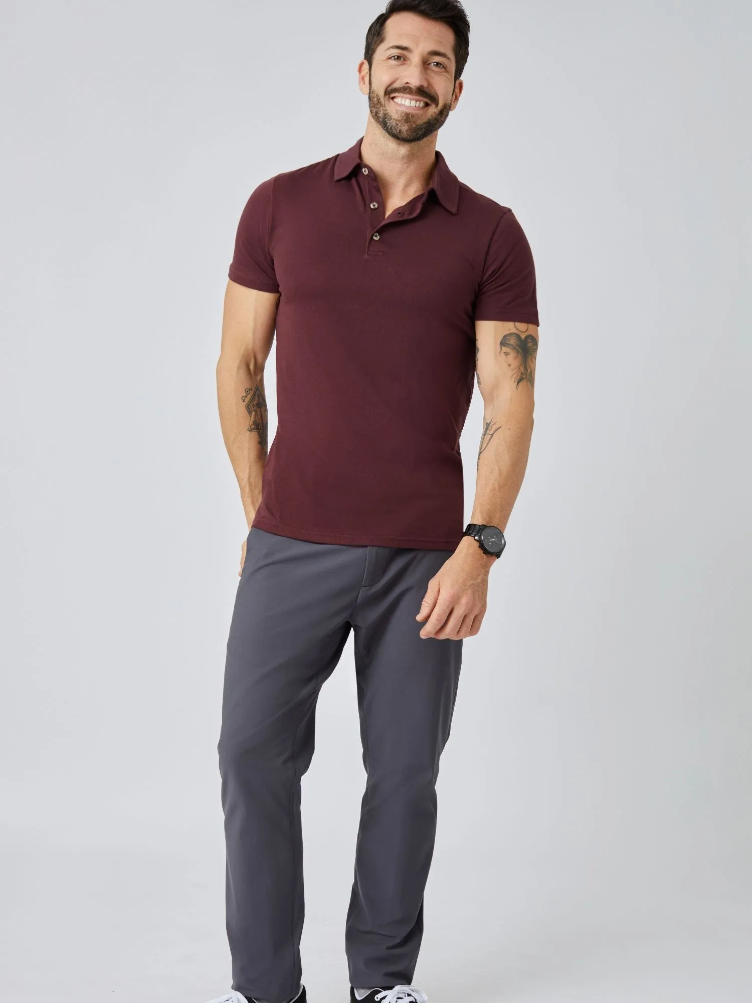 Port Red Torrey Polo