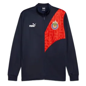 PUMA Men's Chivas De Guadalajara 2024/25 FTBLCULTUR  Track Jacket Navy/Red