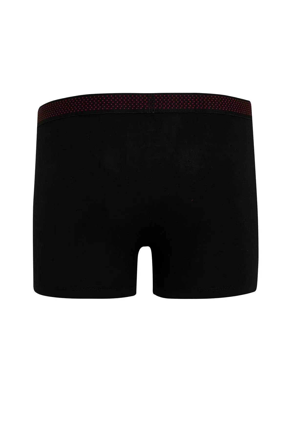 Red - Black Modal Jersey Boxer