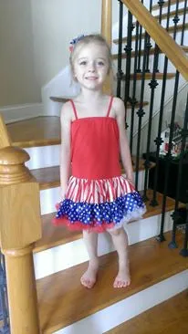 Red, White, & Blue Patriotic Dress