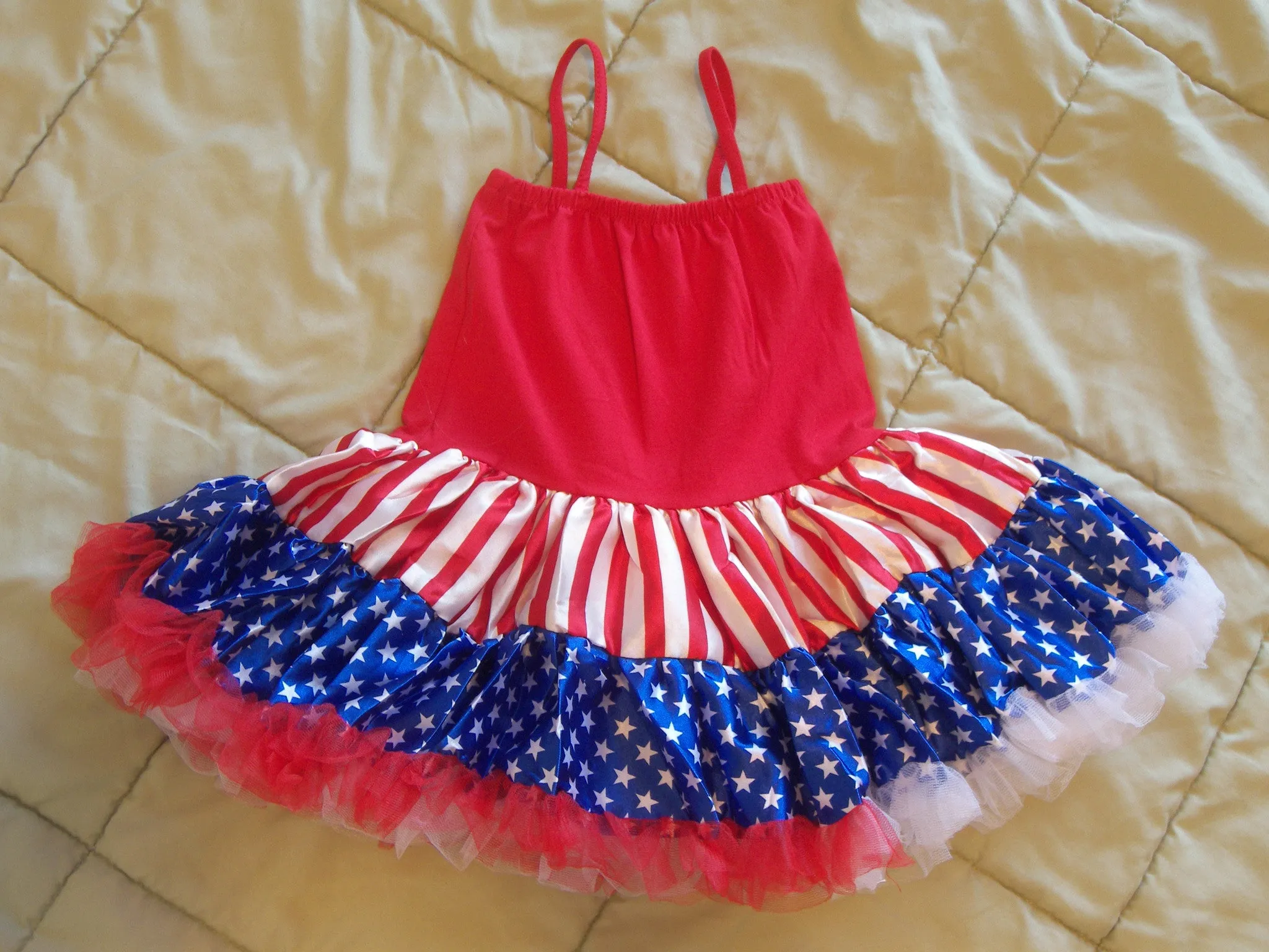 Red, White, & Blue Patriotic Dress