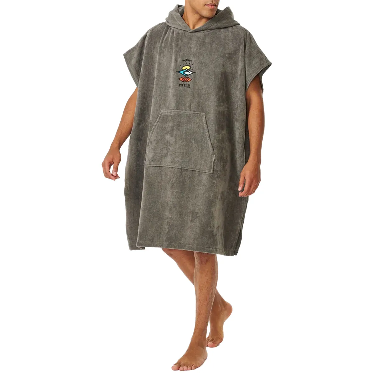 Rip Curl Logo Hooded Towel Changing Poncho