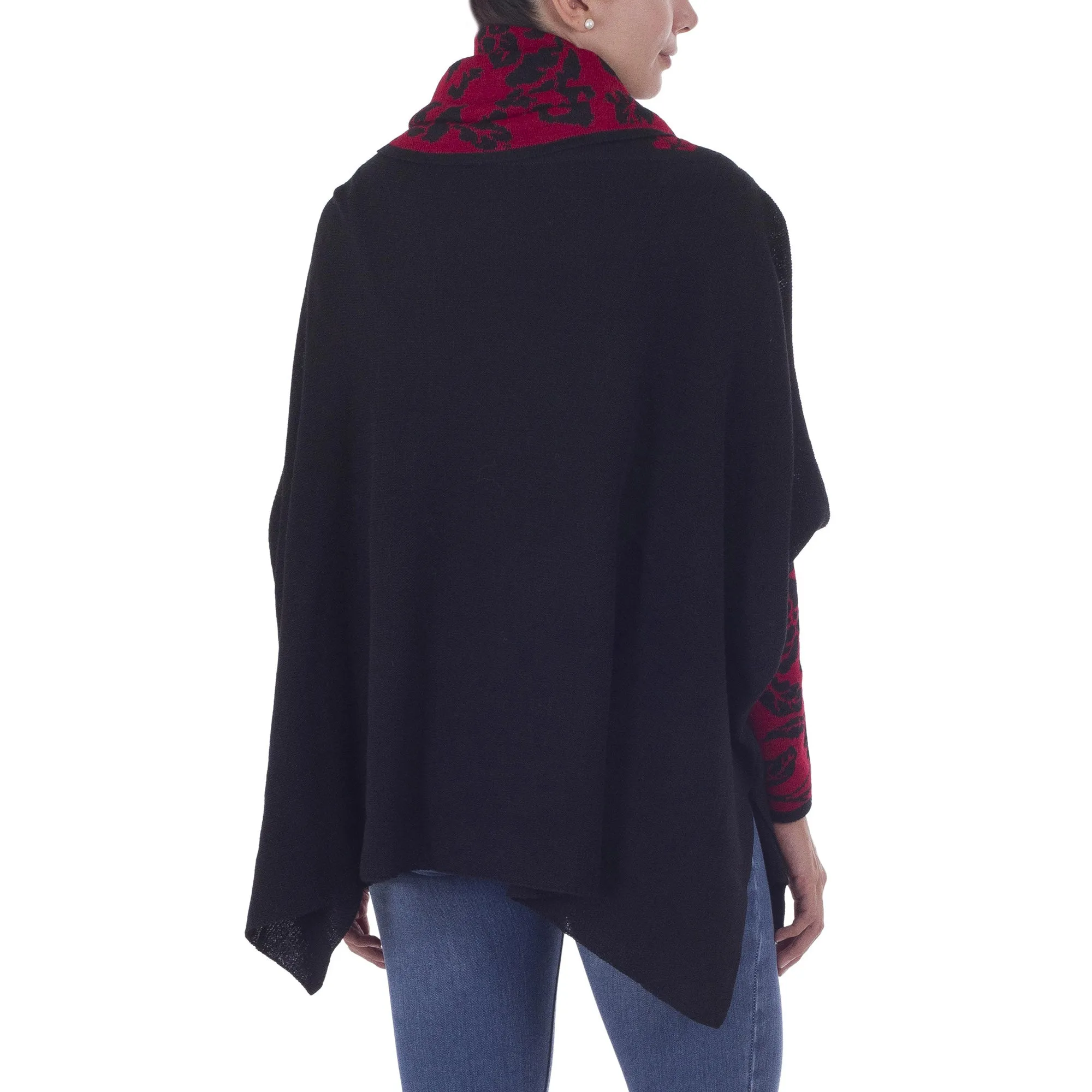 Ruby Valley Alpaca Poncho