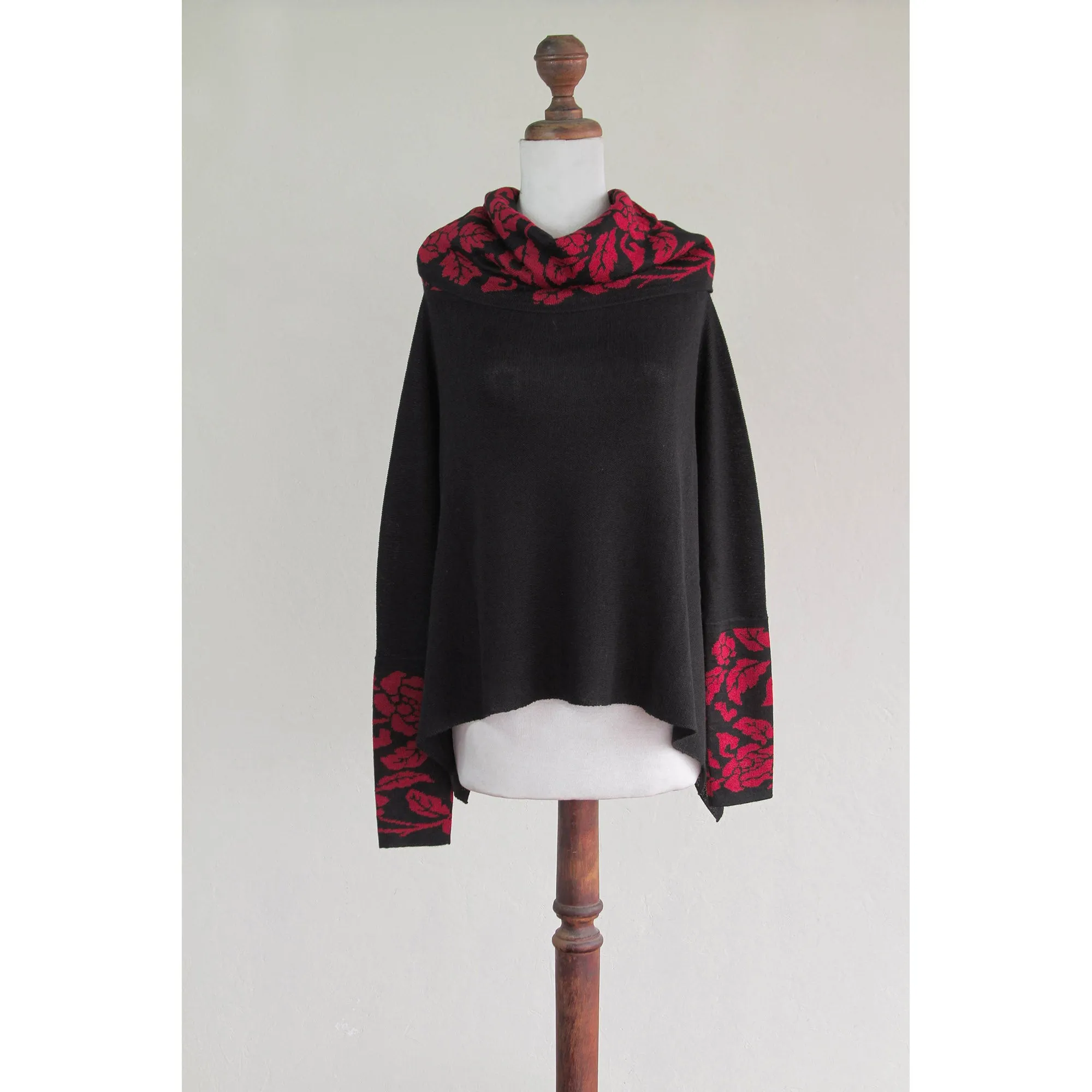 Ruby Valley Alpaca Poncho