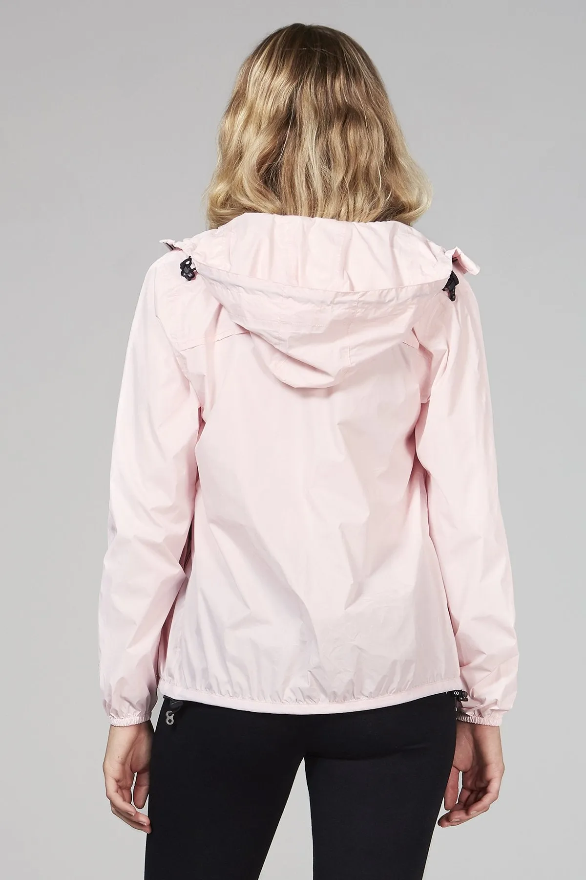 Sloane - Ballet Slipper Full Zip Packable Rain Jacket