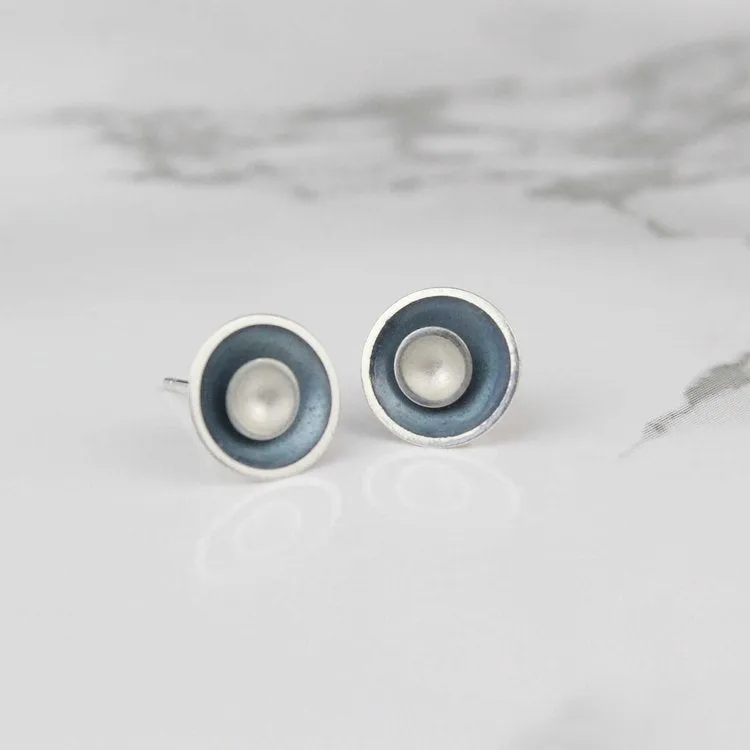 Small Enamel and Silver Target Studs Jacket - Outer Enamel