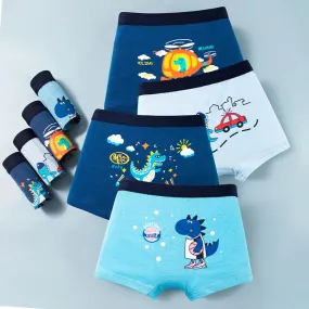 Summer Thin Boys' Boxer Briefs Class A Cotton Boxers Boys Boxers Shorts Underwear