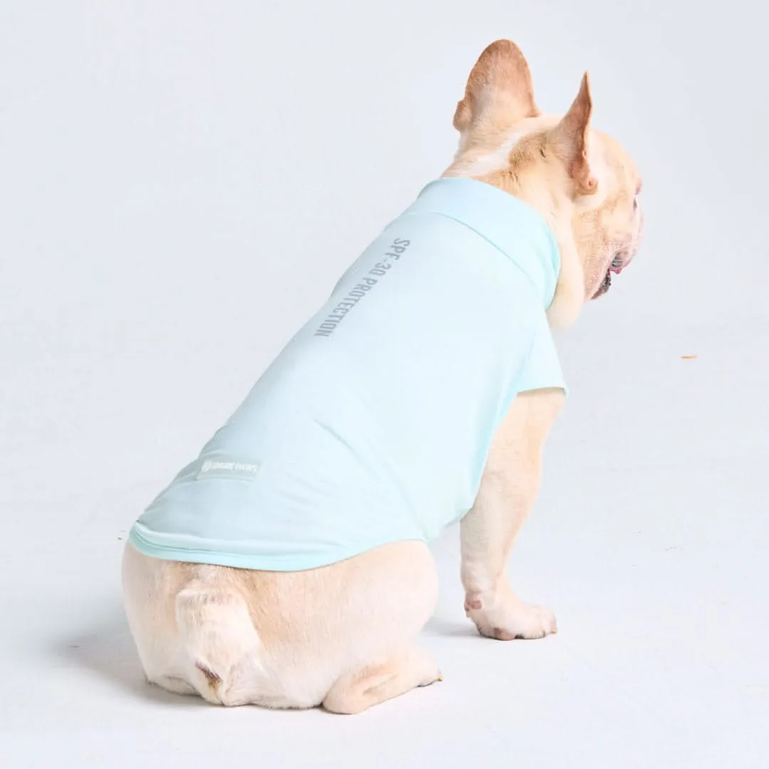 Sunblock Dog T-Shirt - Baby Blue