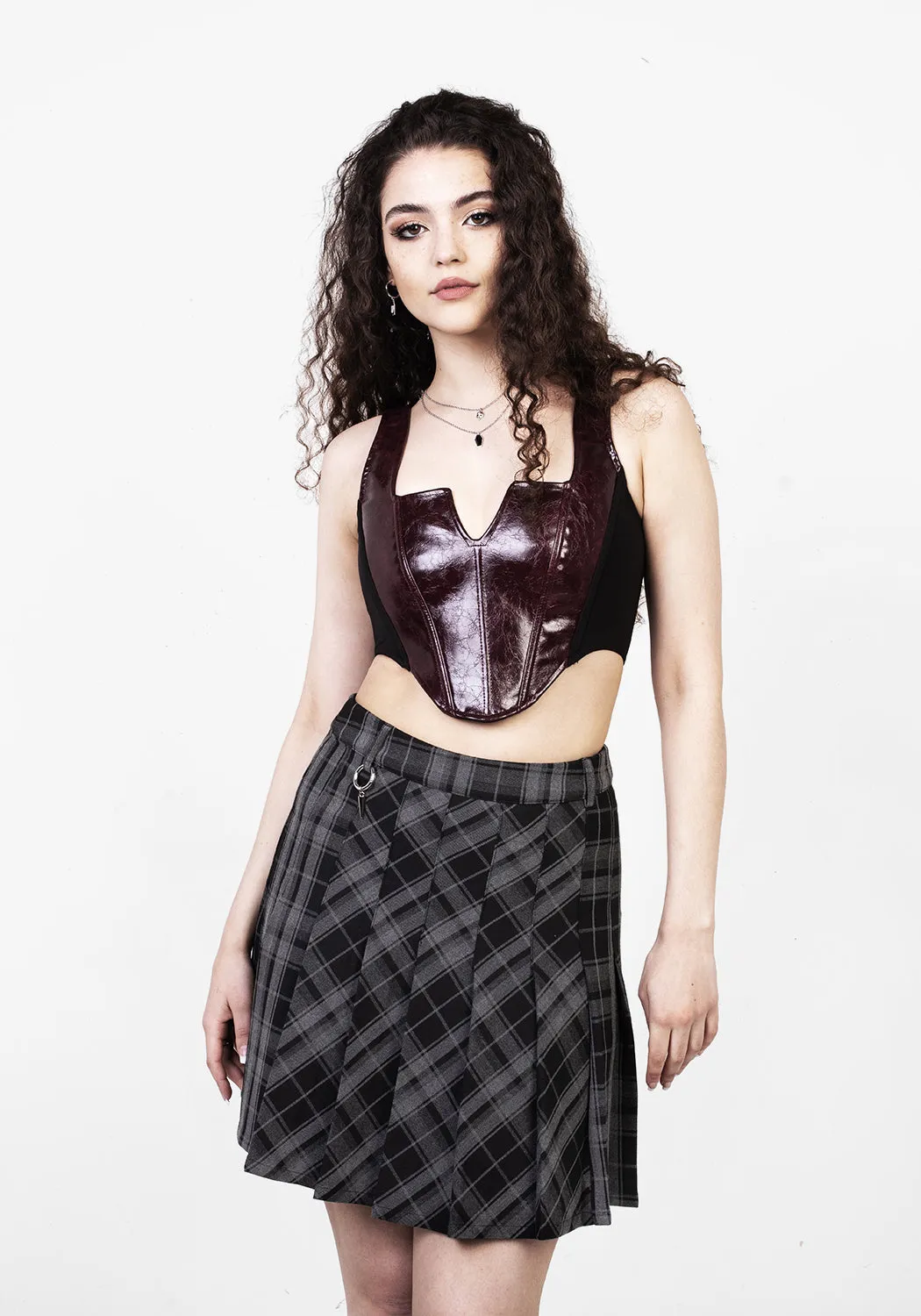 SUNNYDALE CHECK MINI SKIRT