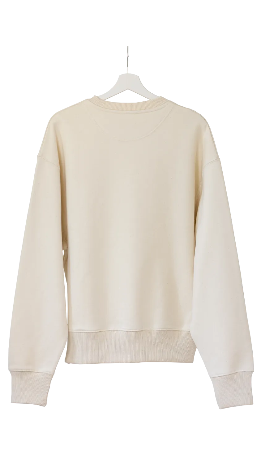 Sweater (Oversized) mit "Simple things" Motiv