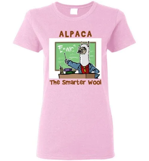 t-shirt: Alpaca The Smarter Wool Ladies Short-Sleeve