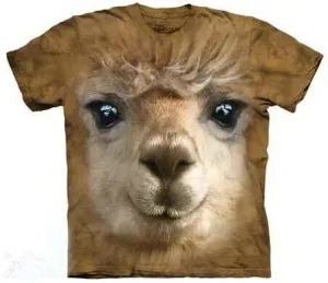 t-shirt: Big Alpaca Face - Kids