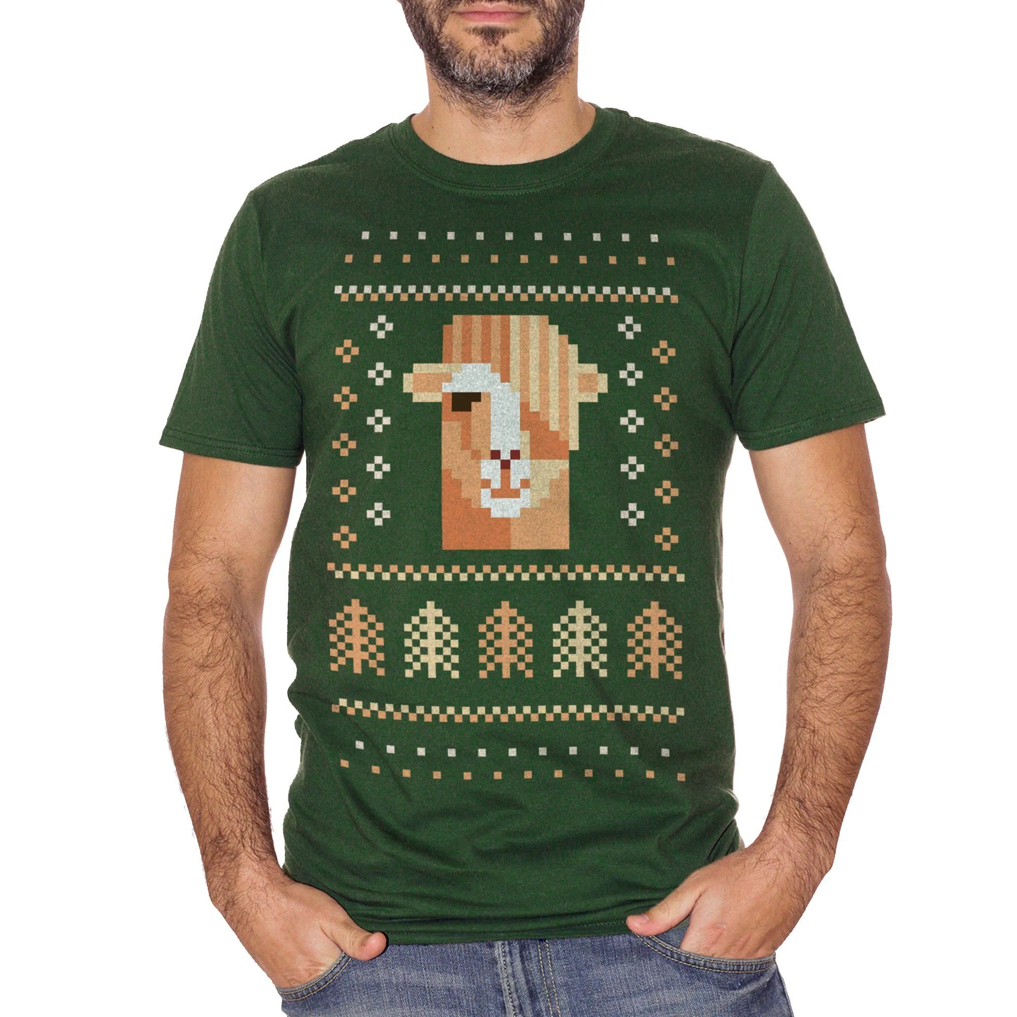 T-Shirt Christmas-Natale-Alpaca-Lama - Eventi