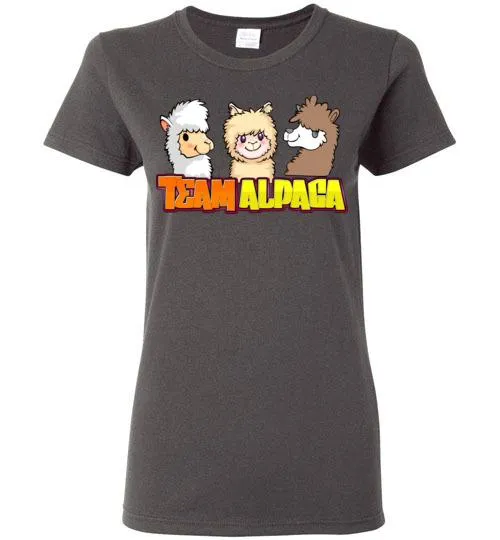 t-shirt: Team Alpaca Gildan Ladies Short-Sleeve