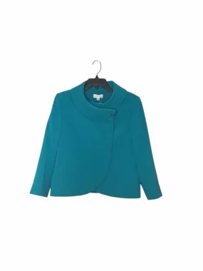 Tahari Teal Size 12 Jacket