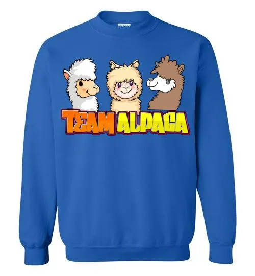 Team Alpaca Gildan Crewneck Sweatshirt