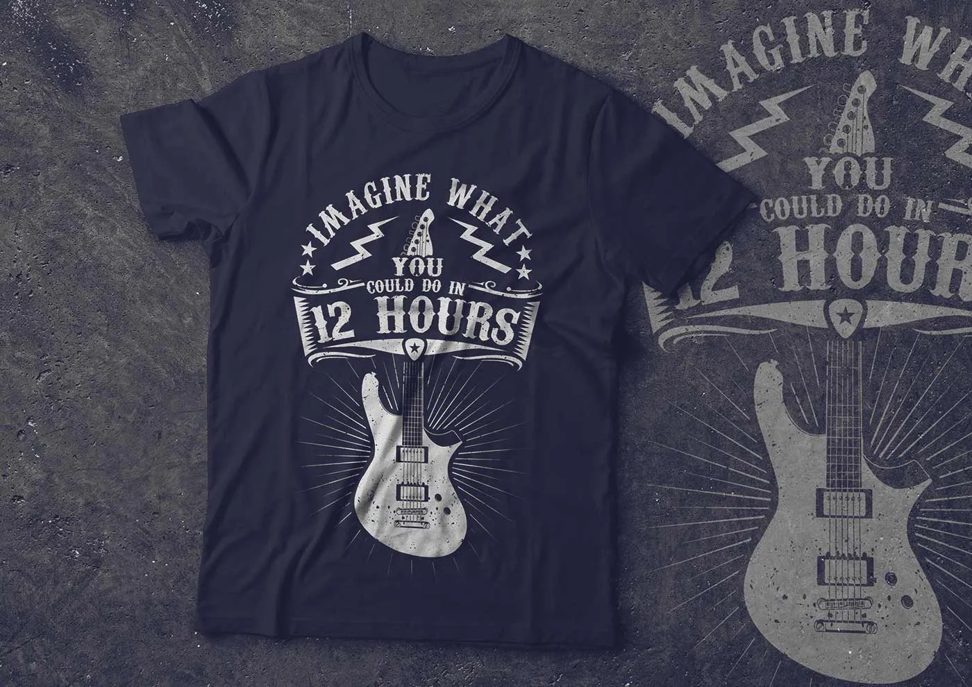 Tee Shirt - Crimson Twelve Hours