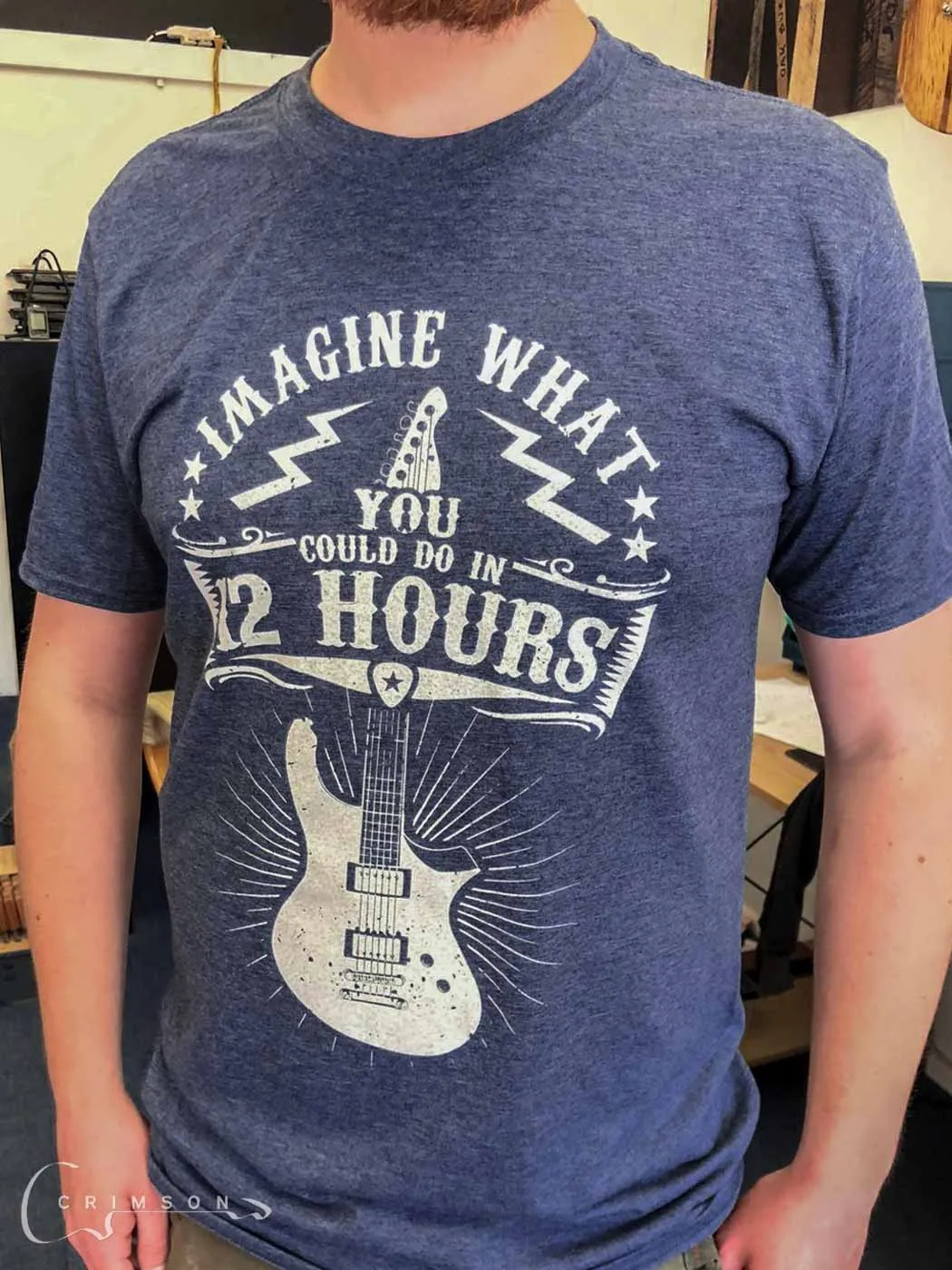 Tee Shirt - Crimson Twelve Hours