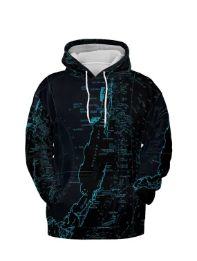 The Biscayne Bay by Starlight Lightweight Hoodie Sweatshirt