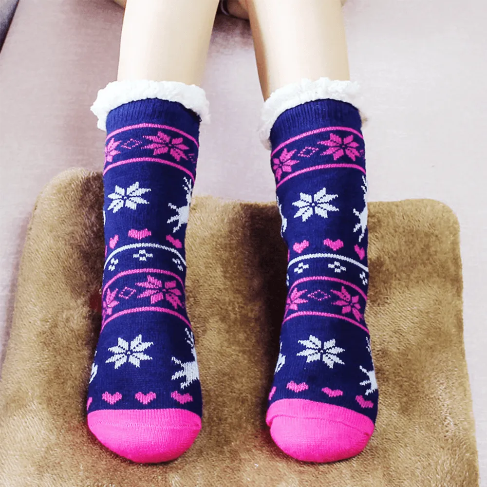 Thermal Fleece Slipper Socks