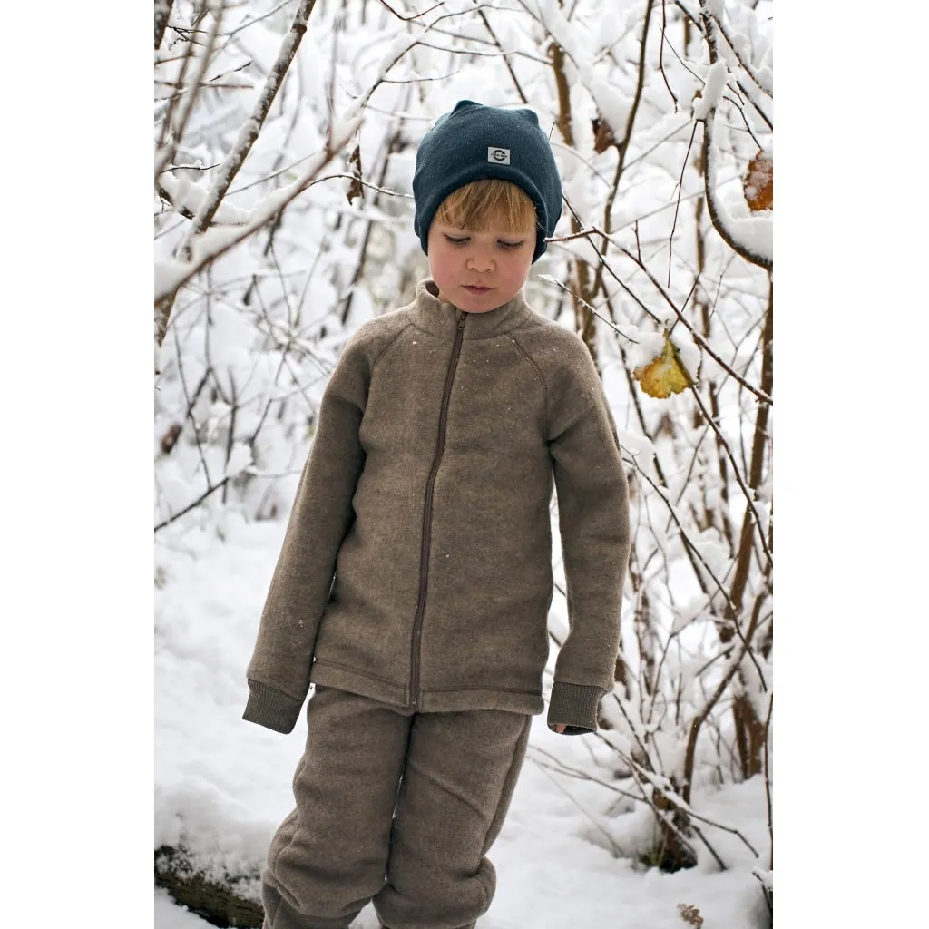 Toddler Wool Jacket - Melange Denver