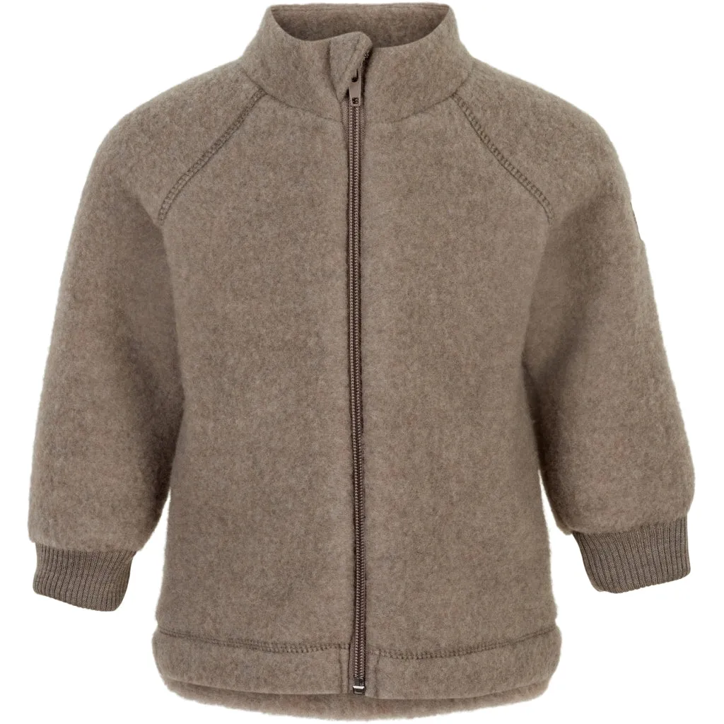 Toddler Wool Jacket - Melange Denver