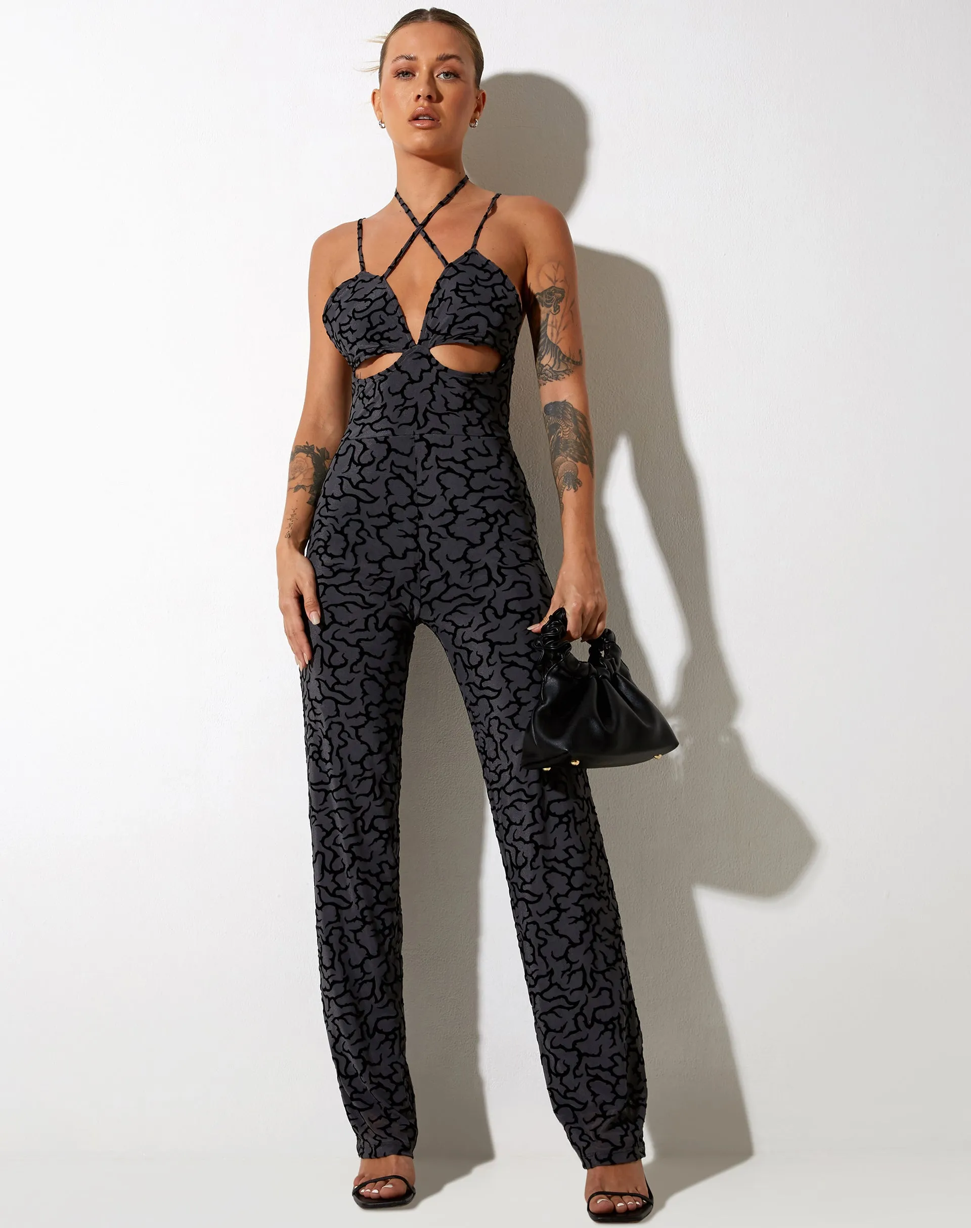 Trubi Jumpsuit in Tribal Flock