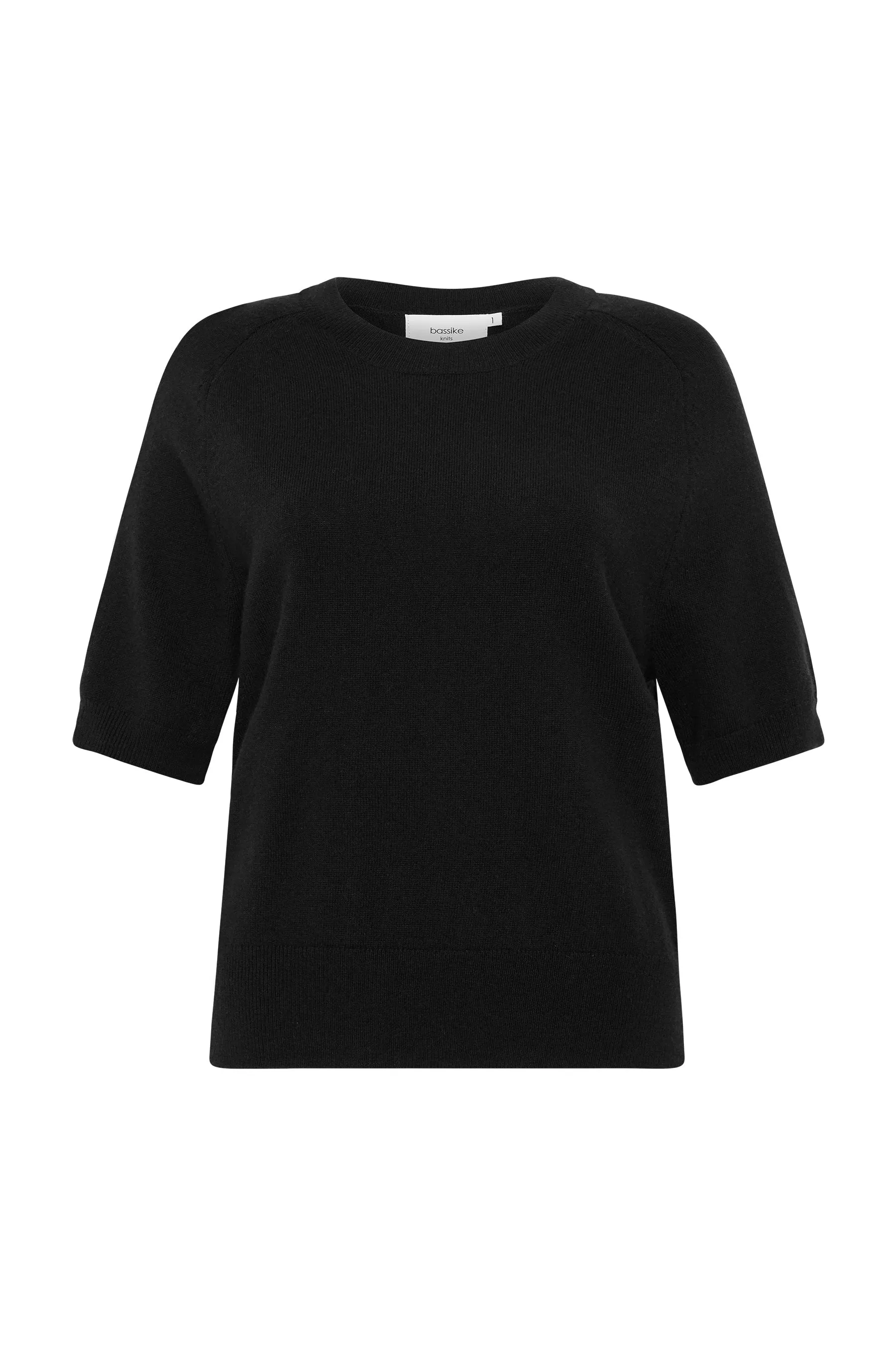 wool cashmere t.shirt knit